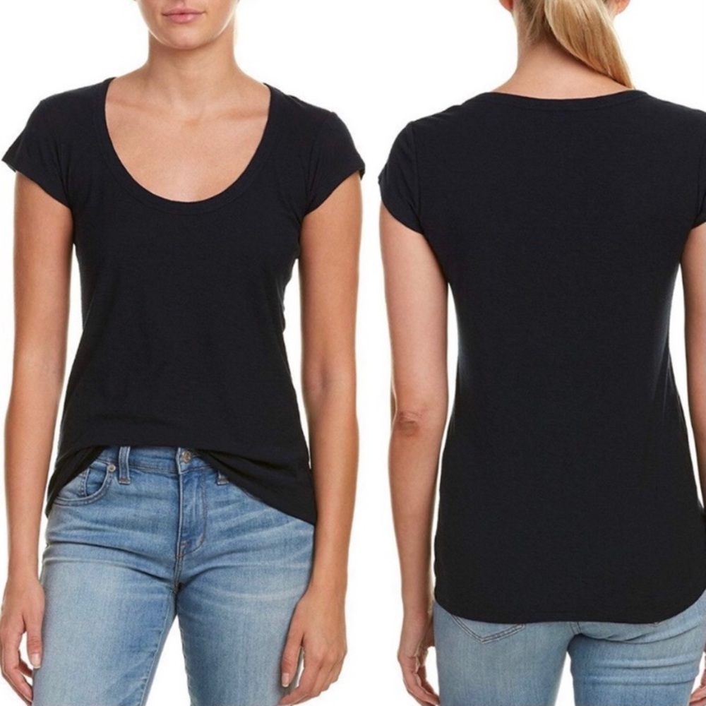 James Perse Scoop Neck T Shirt